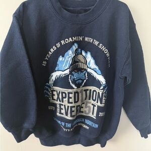 Disney Expedition Everest Navy Crewneck Sweater
